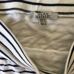 Zara Skirts - Zara Trafaluc Striped Asymmetrical Mini Skirt S Zara Skirts - Zara Trafaluc Striped Asymmetrical Mini Skirt S